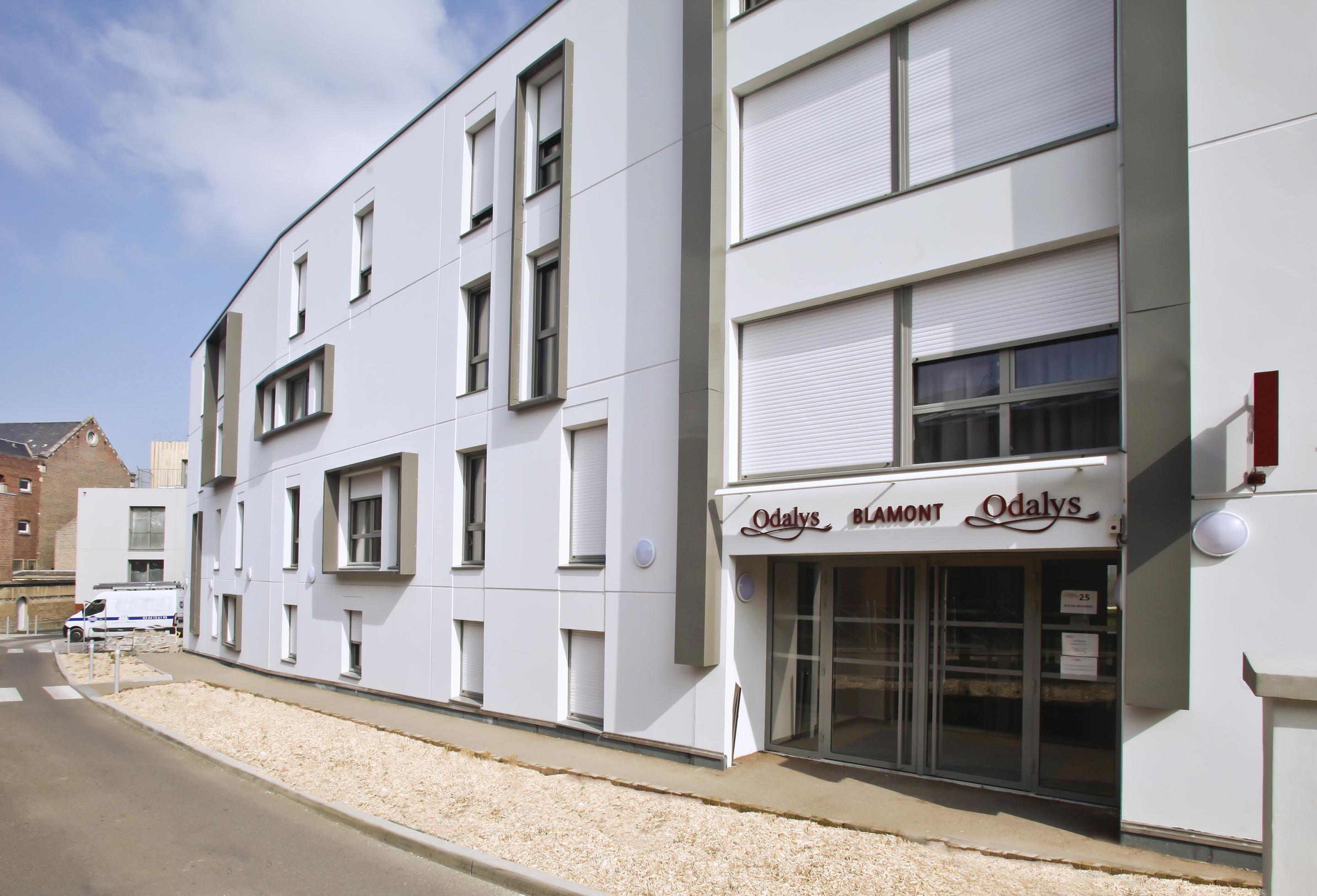 Aparthotel Odalys Blamont Amiens Bagian luar foto